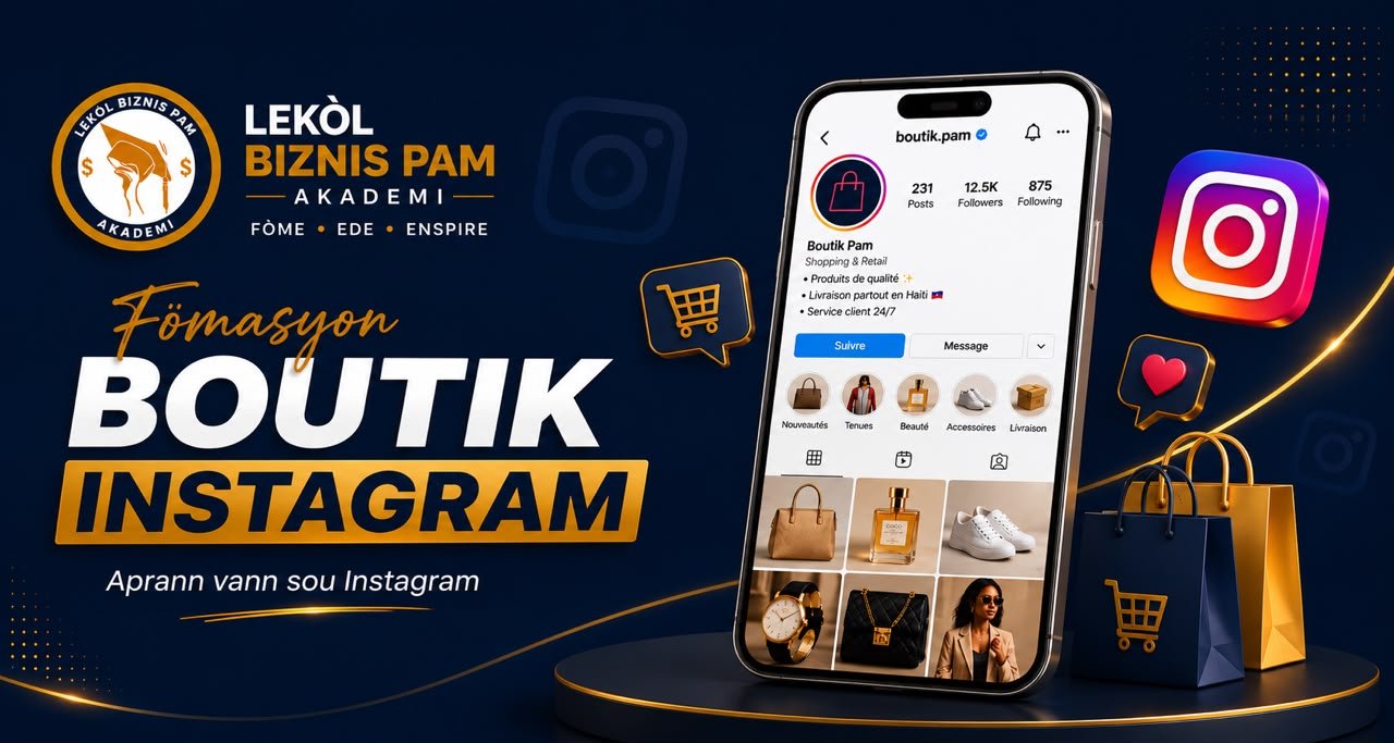 Créer une boutique avec Instagram